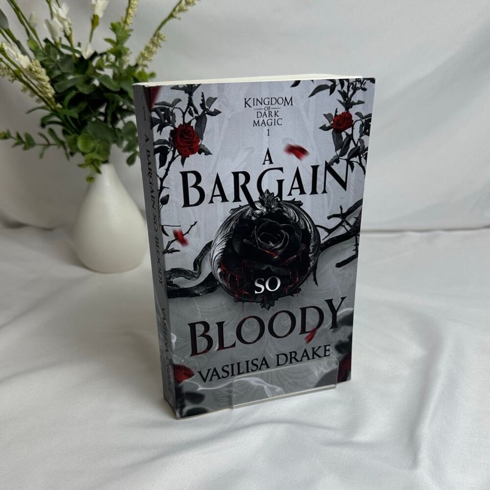A Bargain So Bloody Vasilisa Drake OOP Indie Paperback Vampire Romantasy